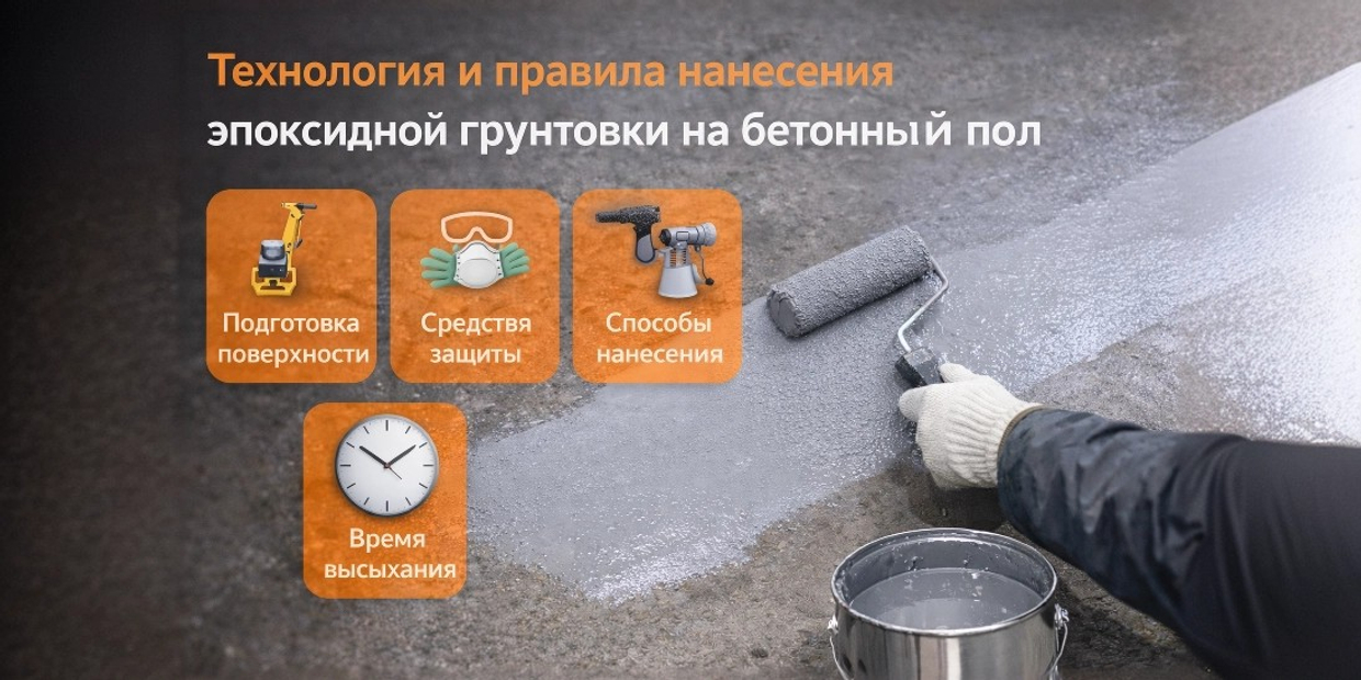 Эпоксидная грунтовка для бетонного пола: полное руководство по применению