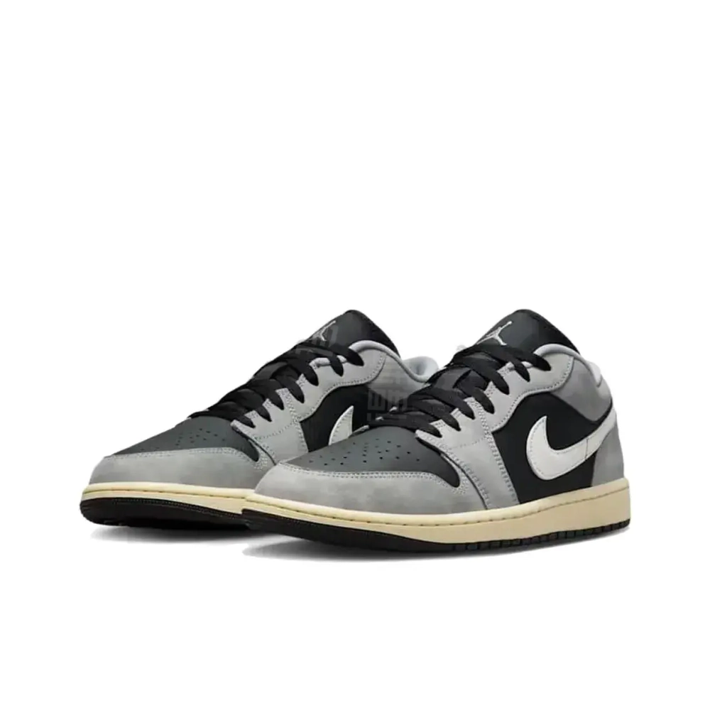 Мужские кроссовки Air Jordan 1 Low 'Light Smoke Grey Off Noir' HQ2010-012