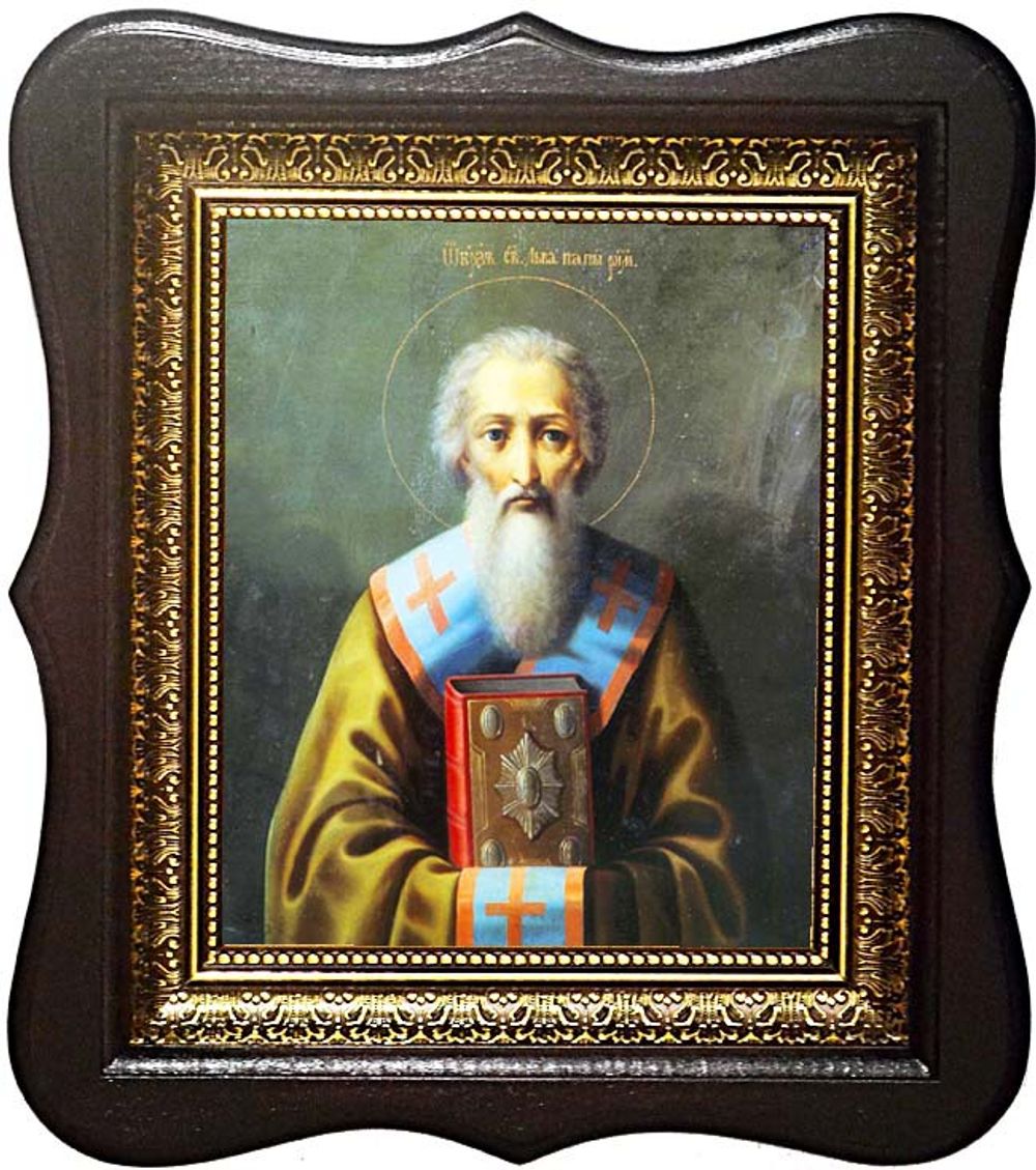 Лев I Римский Святитель. Икона на холсте.