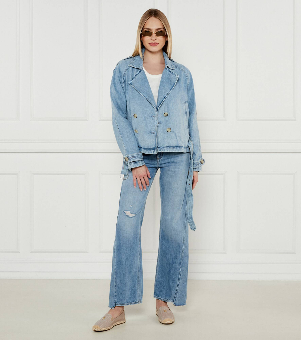 Джинсовая куртка C_DNM BOSS ORANGE - голубой(50539077)