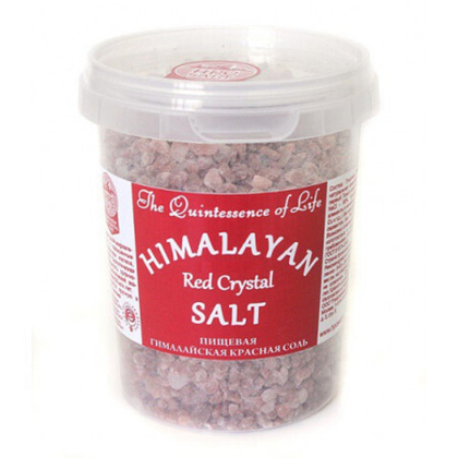 Соль пищевая гималайская красная Himalayan Salt, крупный помол, 482 г