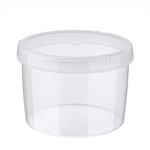 Банка с завинчивающейся крышкой "твист" 0,75л с мерной шкалой (бесцветный)