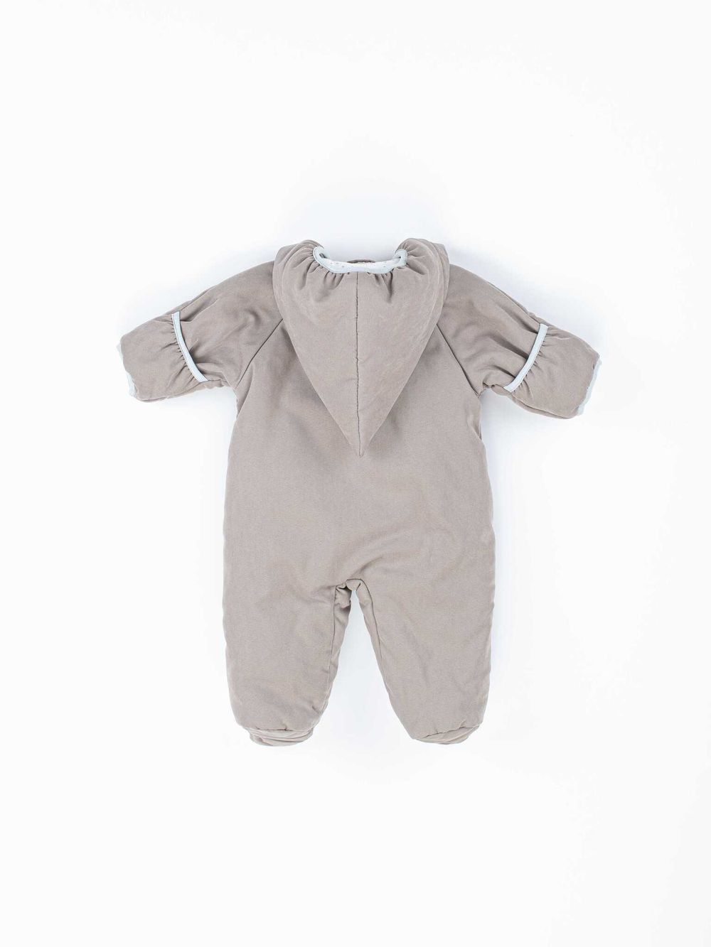 Комбинезон демисезонный с закрытой ножкой "Какао" 0+