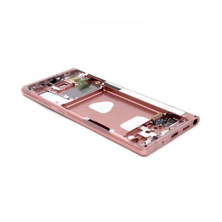 Samsung Galaxy Note 20 (SM-N980F) - Дисплейный модуль в сборе с тачскрином (в рамке) (ORIG-SP)