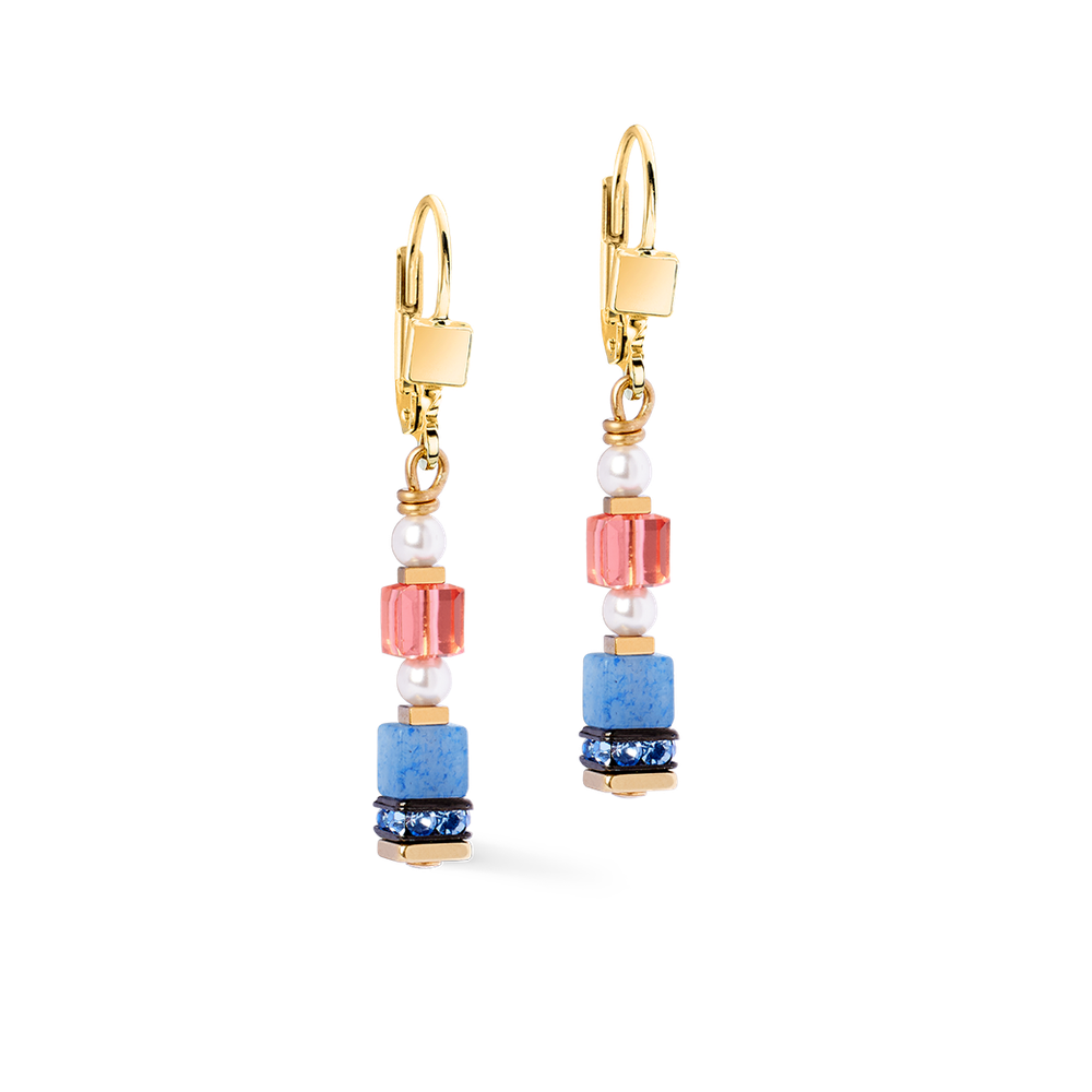 Серьги Coeur de Lion Multicolour Gold 2102/20-1516