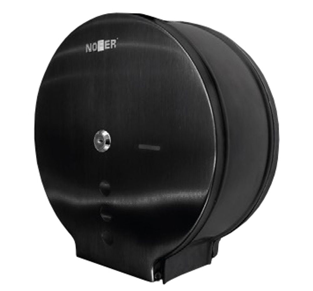 Диспенсер для туалетной бумаги нерж. сталь INDUSTRIAL 05006.N чёрный