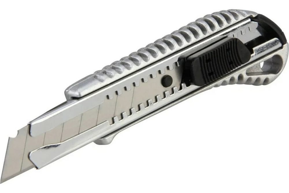 Нож малярный металлический 18 мм Vertextools 0044-18-02