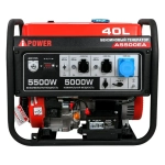 Генератор бензиновый A-iPower A5500EA (5кВт, 230В/50Гц, электростартер, разъем ATS)