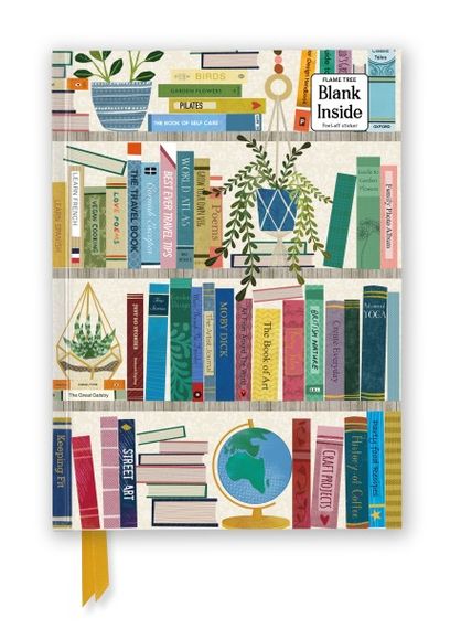 Bloknot \ Блокнот \ Notebook Georgia Breeze: Bookshelves (Foiled Blank Journal)