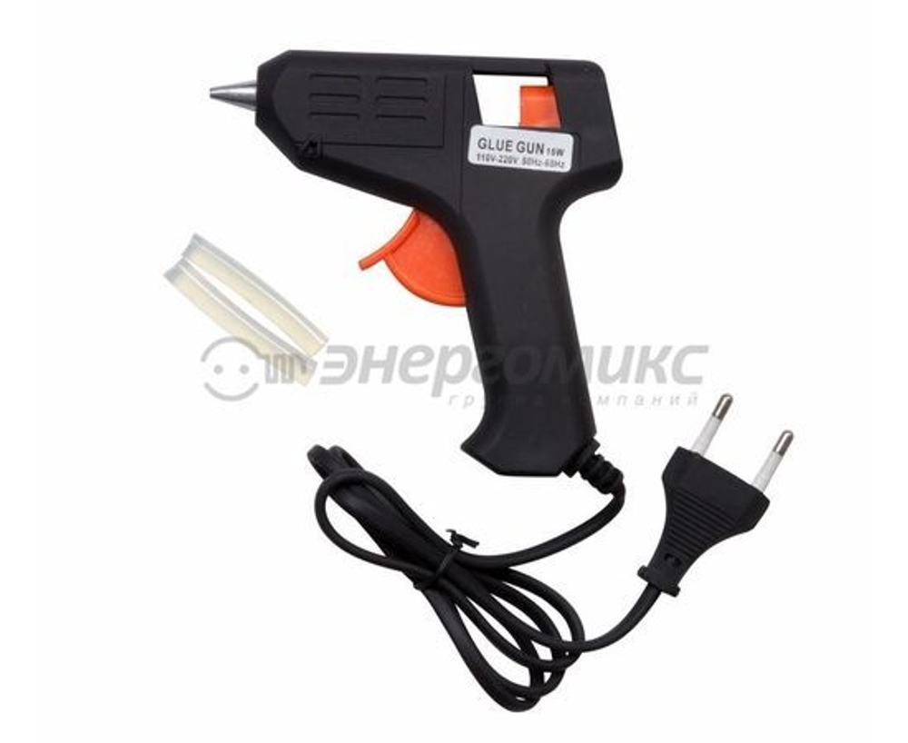 Пистолет клеевой 15Вт малый (блист.) PROCONNECT 12-0102