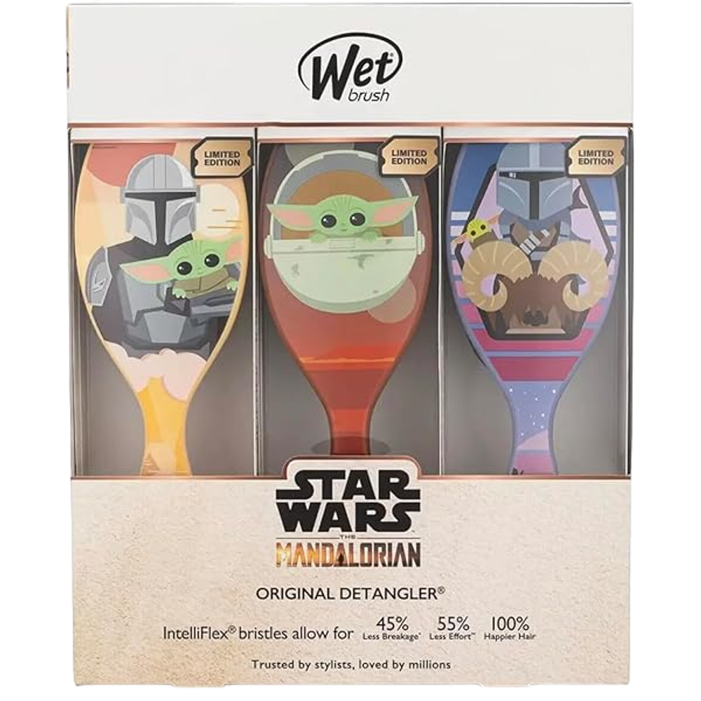 Wet Brush Star Wars Mandalorian Original Detangler Set Limited Edition