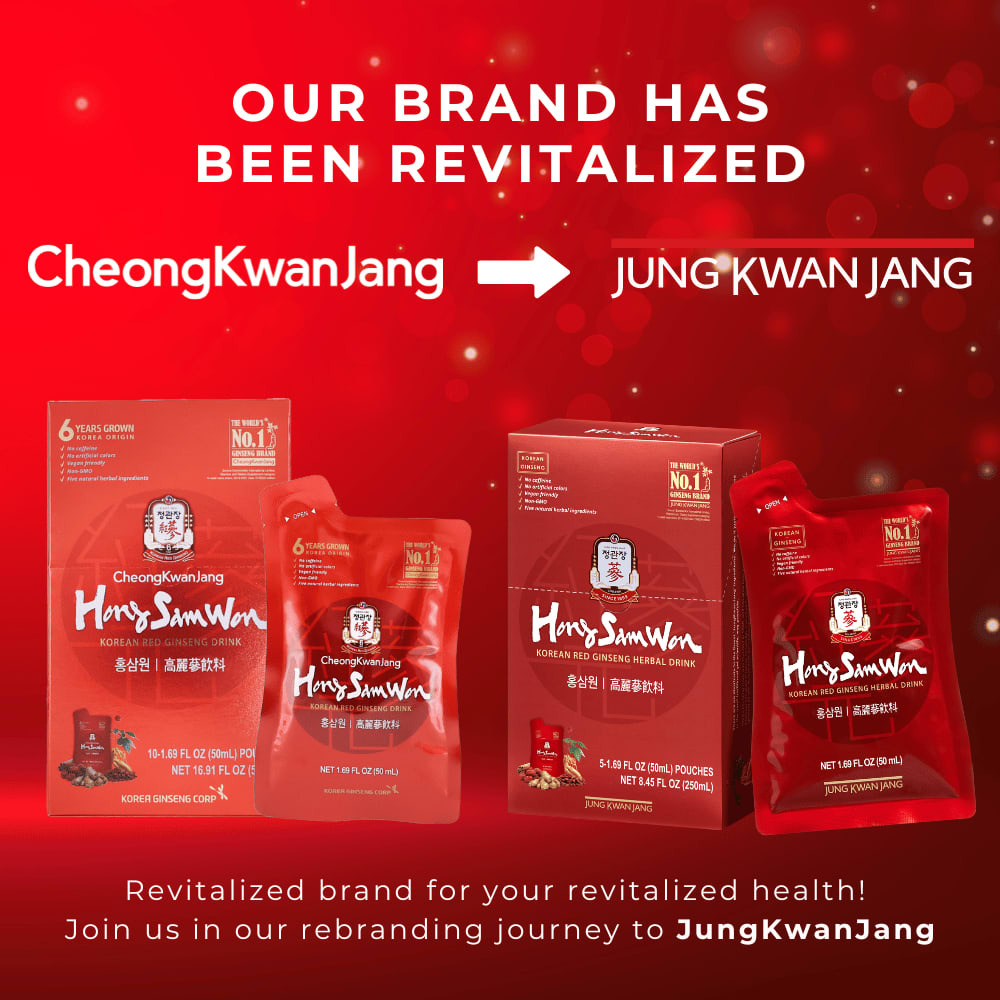 JungKwanJang, Травяной напиток из корейского красного женьшеня, 20 пакетиков по 50 мл (1,69 жидк. Унции)