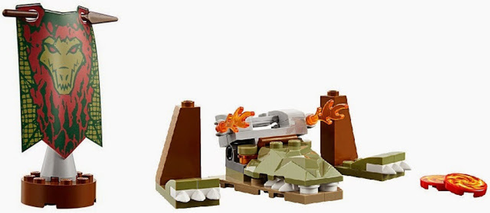 LEGO Chima: Лагерь Клана крокодилов 70231 — Crocodile Tribe — Лего Чима