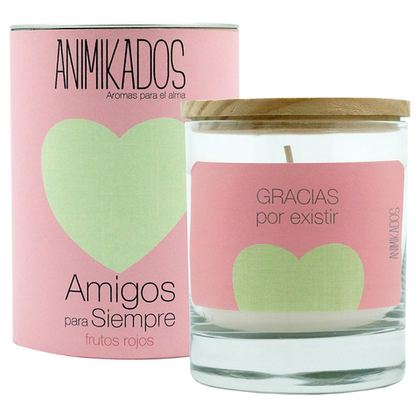 Свеча ароматическая Ambientair Animikados Friends for life Красные ягоды