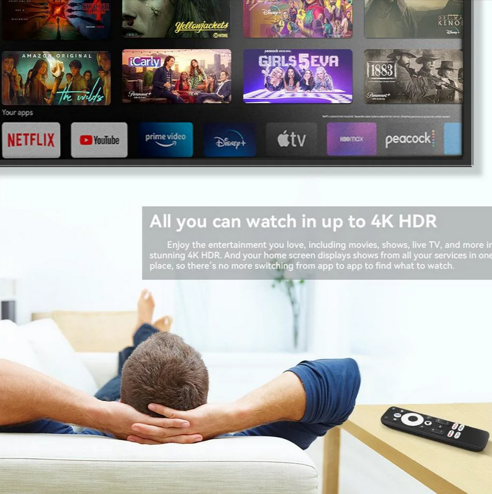 Смарт приставка Smart TV Box ATV Stick 4K Android (1+8GB)