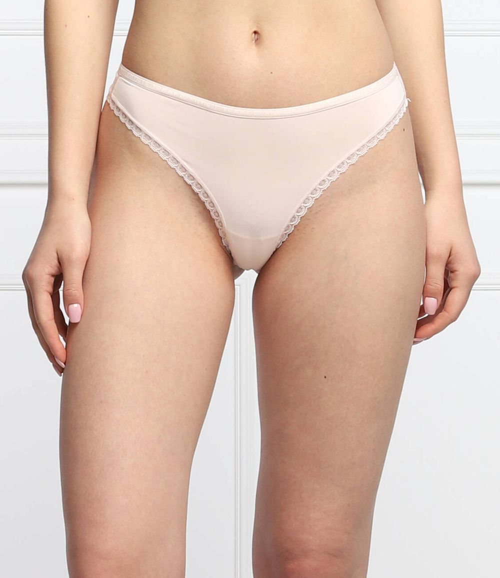 стринги 3 пары Tommy Hilfiger - пудро-розовый(UW0UW02824)