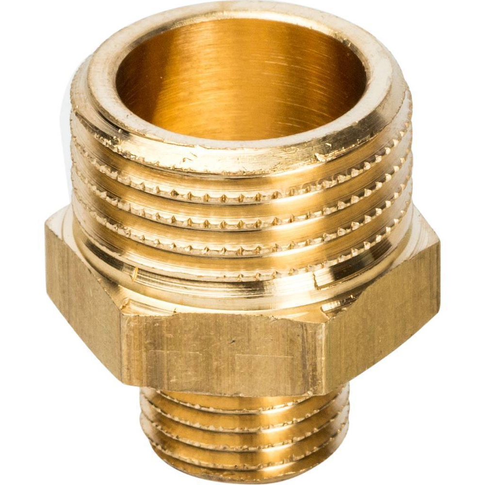 Ниппель STOUT переходной 1/2"x1/4" НР/НР