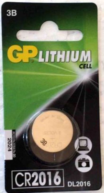 Элемент питания GP CR2016 BL-1/10