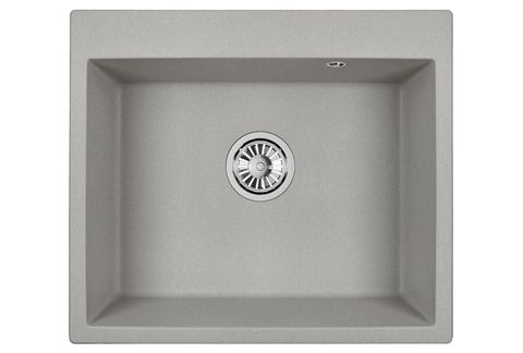 Кухонная кварцевая мойка Granula 6001, БАЗАЛЬТ