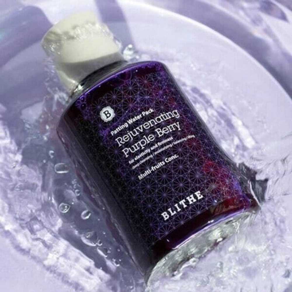 Blithe Сплэш-маска омолаживающая «Омолаживающие ягоды» Patting Splash Mask Purple 70 мл