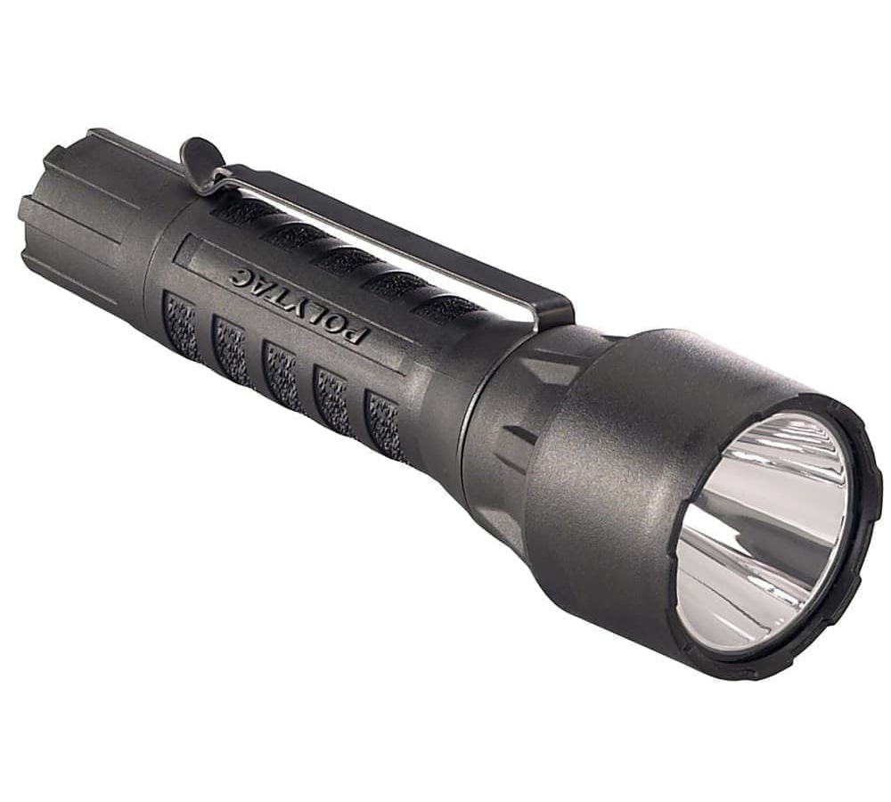 Фонарь Streamlight (Стримлайт) PolyTac Led HP with Wtite LED. Includes 2 CR123A lithium batteries. Black (88860)
