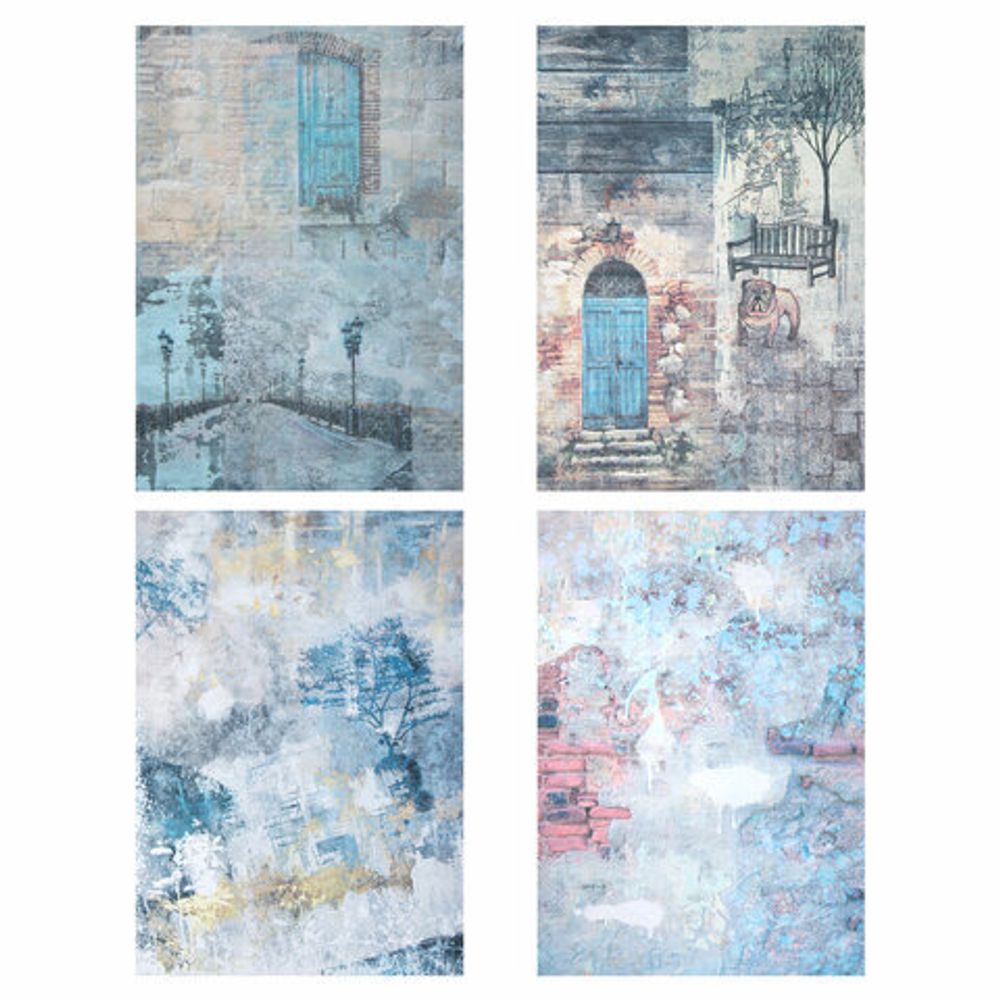 Бумага для скрапбукинга 15х21 см "Текстуры", двусторонняя,12 листов, 240 г/м2, ОСТРОВ СОКРОВИЩ, 665443