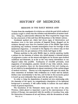 History of medicine. Volume 2. Part 1 | Max Neuburger; Ernest Playfair