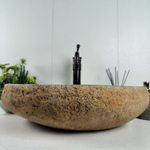 Раковина из речного камня RS-62084 (56*44*15)