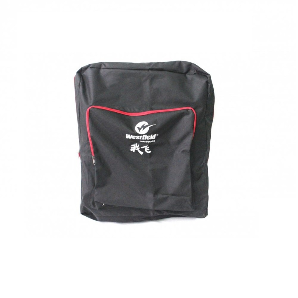 Сумка-рюкзак имеет внешний карман для хранения и переноски различных рыболовных принадлежностей и аксессуаров