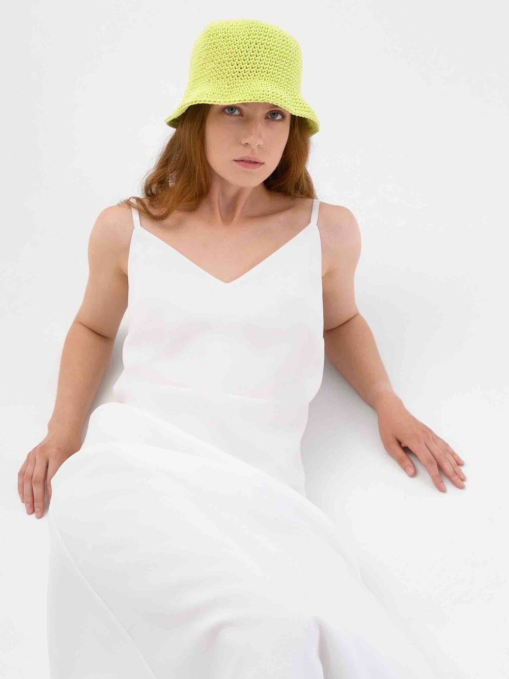 Платье-комбинация FOS Белое