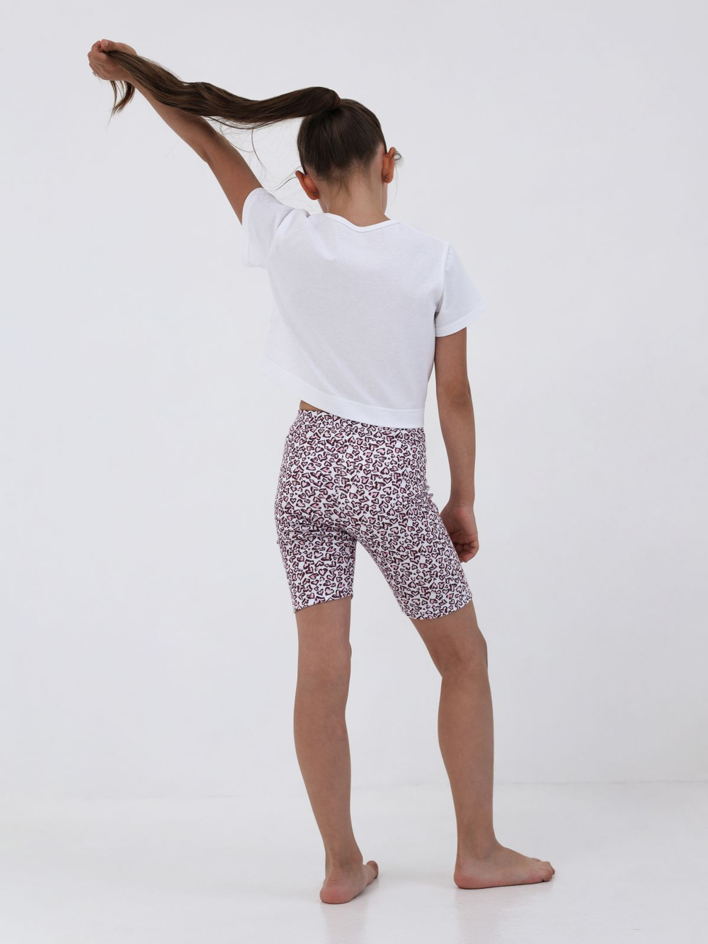 Блузка для девочки, модель №1, рост 128 см, белая