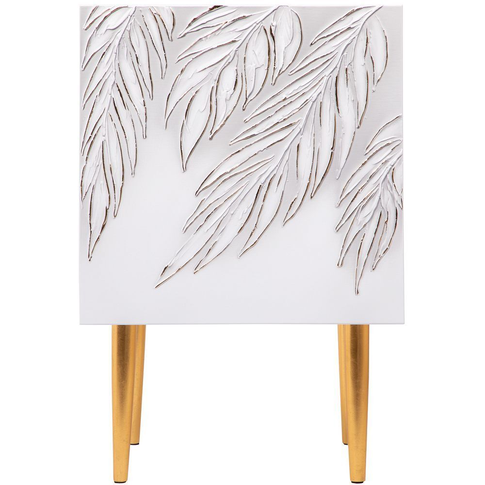 Тумба прикроватная Тропик Стайл Айс Голд правая