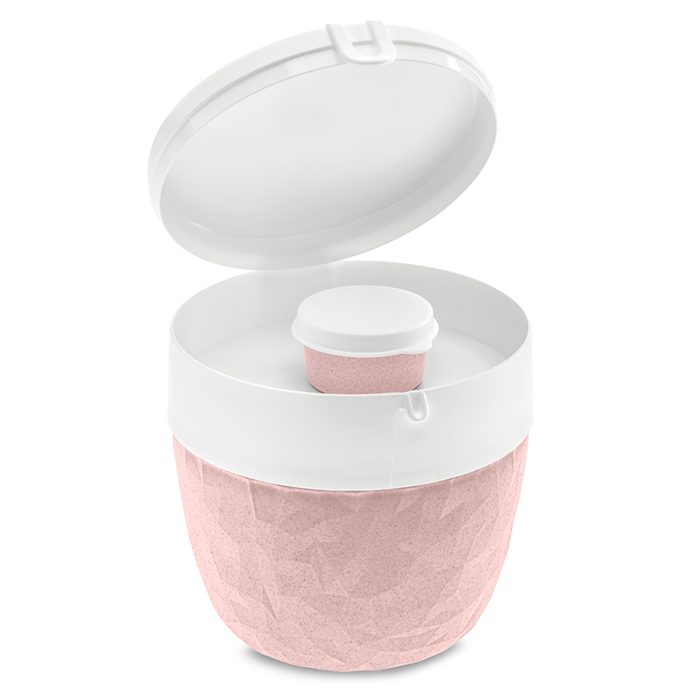 Ланч-бокс Koziol Club Bento Organic розовый