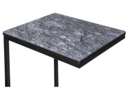 Журнальный столик Геркулес 30х34х62 серый мрамор