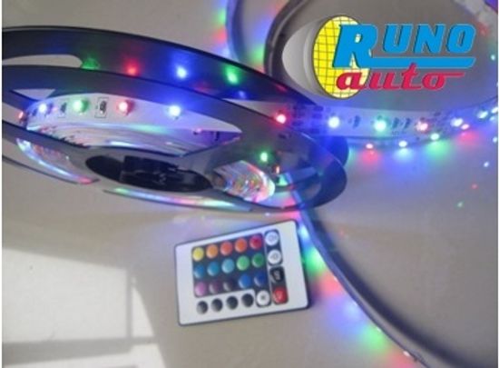 Лента светодиодная RGB 5050-5m-300LED – в силиконе