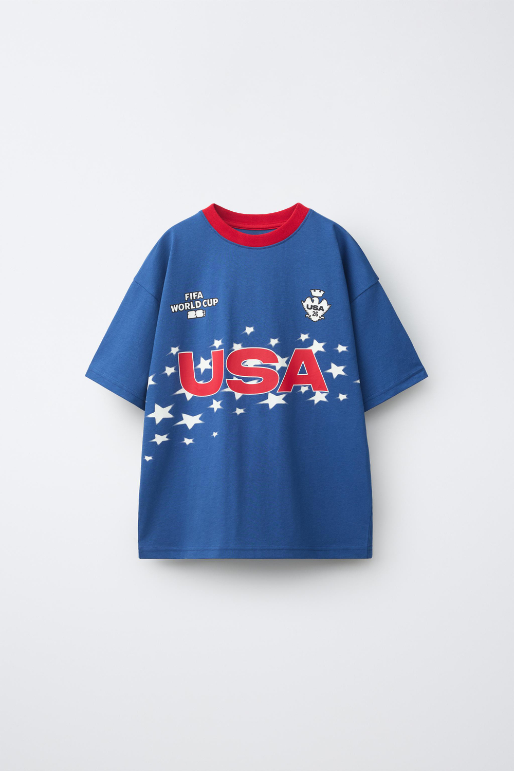 ZARA ФУТБОЛКА СБОРНОЙ США FIFA WORLD CUP ™ 2026, СИНИЙ