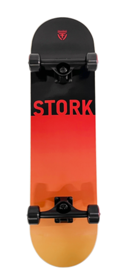 Скейтборд Tech Team Stork Red 8"