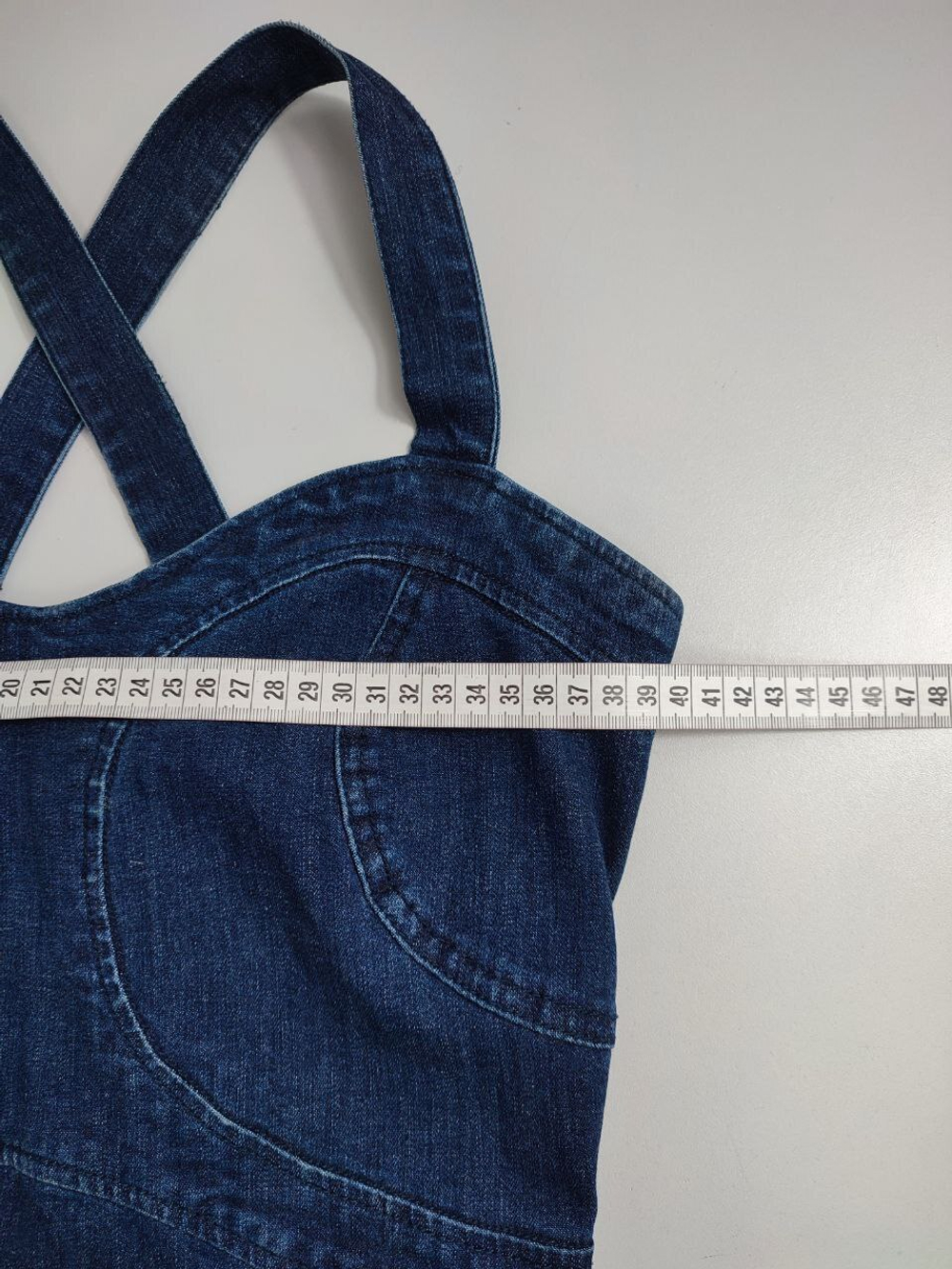 Платье Oodji джинсовое 44 размер