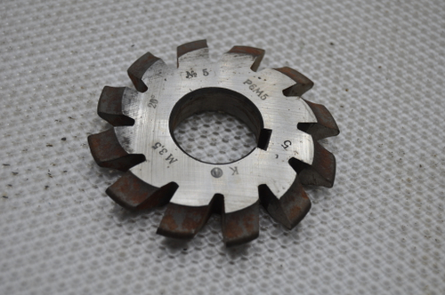 Фреза модульная М3,5 №5 (Р6М5) z=12