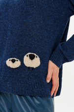 23365 Джемпер женский (синий)