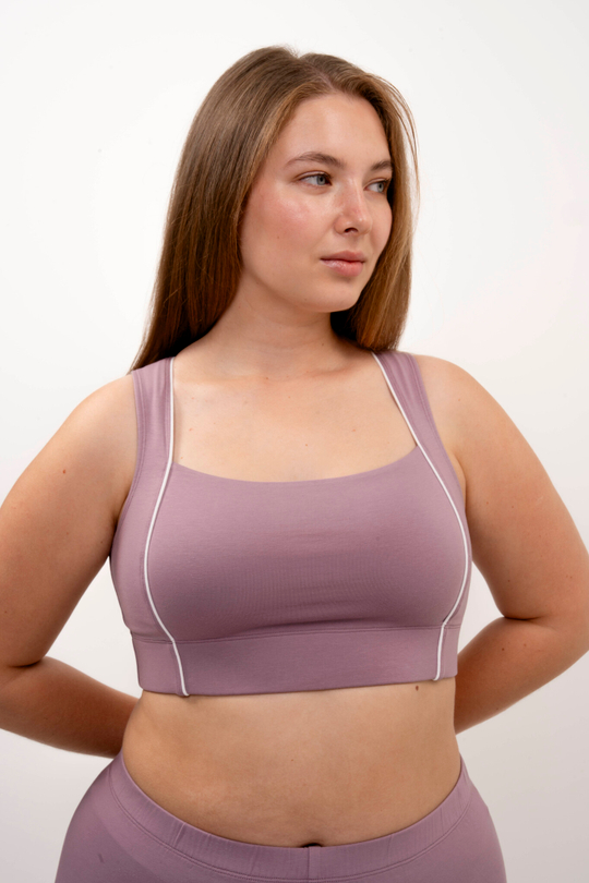 Бралетт №23 с контрастным кантом | + цвета