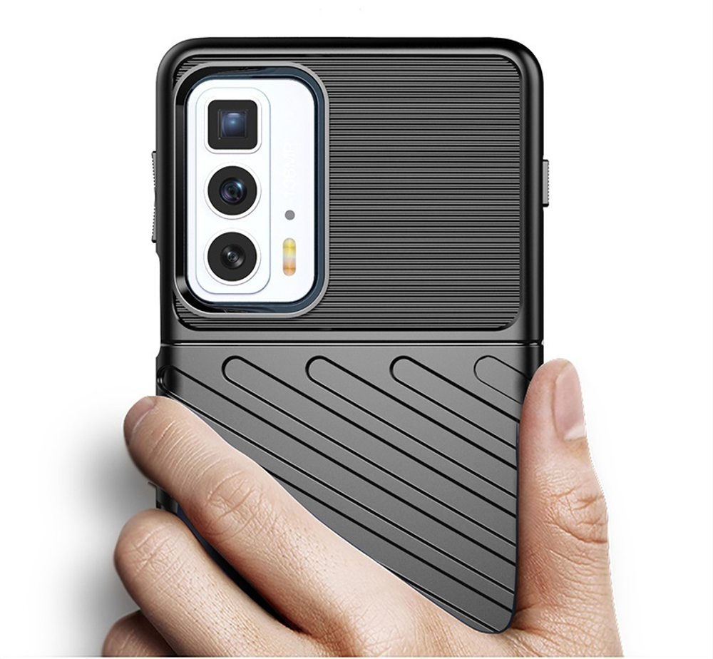 Противоударный чехол для смартфона Motorola Moto Edge 20 Pro с 2021 года, серия Onyx от Caseport