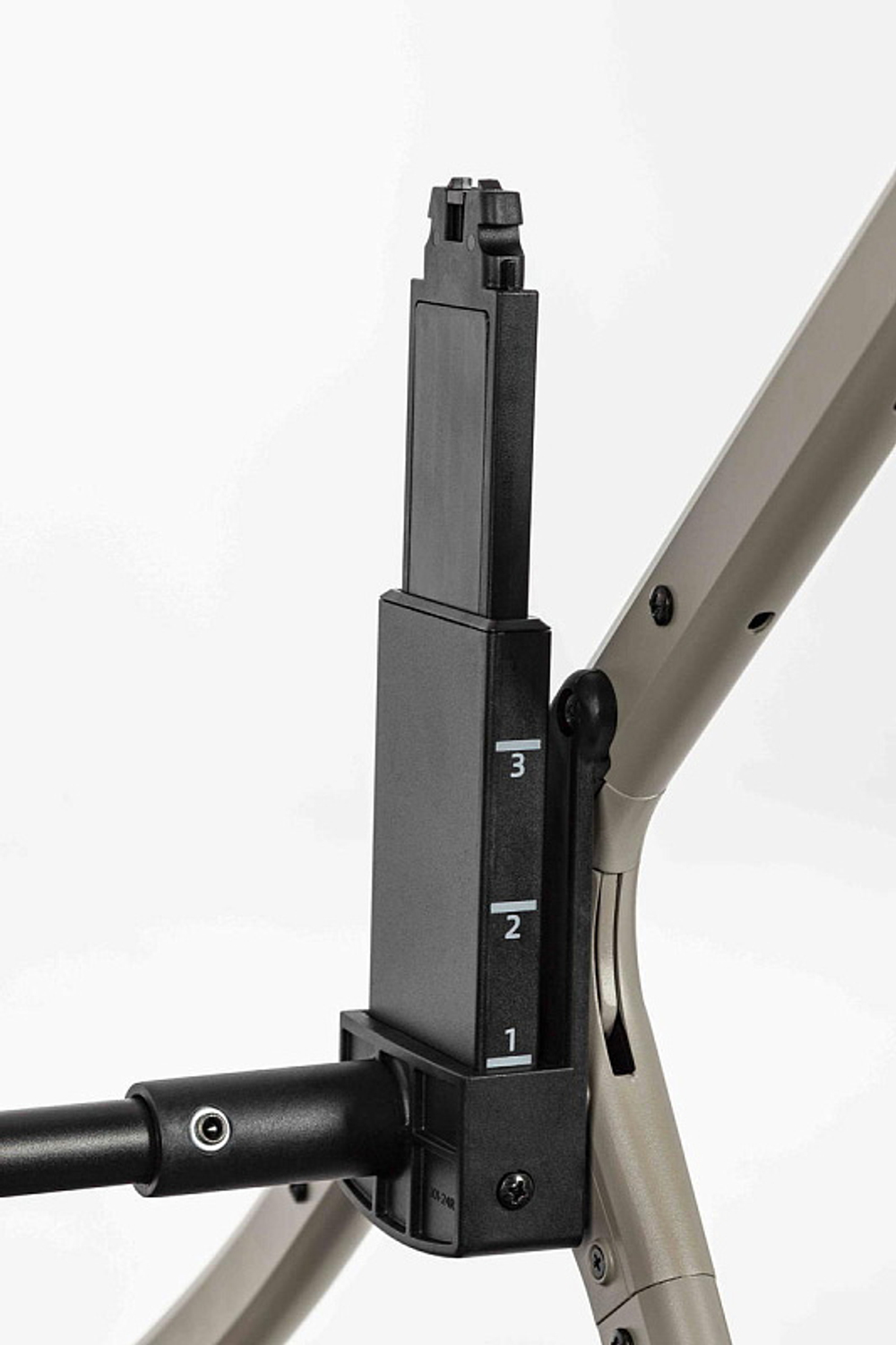 Коляска Carrello Vector CRL-6550 Ammonite AY329 Pro Absolute Black с базой Isofix 3 в 1 Coral Beige