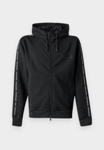 EA7 Emporio Armani Толстовка с капюшоном - Чёрный
