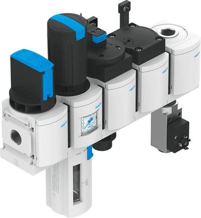 MSB6-1/2:C3J3D1A1F3-WP, Блок подготовки воздуха, комбинация