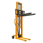 Ручной гидравлический штабелер SDJA 1525 (г/п 1.5 т, 2.5 м, раздвижные вилы) SMART