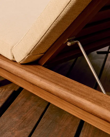 Шезлонг Turqueta из массива тика