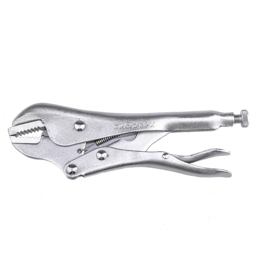 18427 Зажим ручной, усиленный, плоский захват, 180 мм//Сибрт