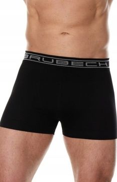 Трусы мужские боксеры Brubeck Comfort Cotton Short Boxer,BX00501A,черные