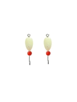 Мормышки фосфорные  №17-B "Капля 1Ф с ушком" 100шт